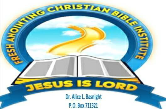 A logo for the king christian bible college.